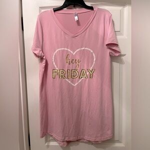 French Affair “Hey Friday” Nightgown or Sleep Shirt- Very Soft!